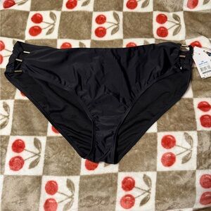 Time and Tru Black Women's Bikini Bottom